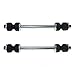 DLZ 6 Pcs Front Suspension Kit-Sway Bar Outer Inner Tie Rod End Compatible with Sierra 1500 2500 (Classic) Yukon/Cadillac Escalade ESV 1999-2006