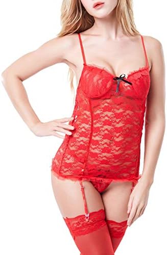 DA2S Lingerie Sets Sexy Underwear Bodystocking Lace Women