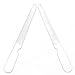 Yeshan Stainless Steel Triple-cut Double Side Nail File and Nail Cleaner Tip,Pack of 2
