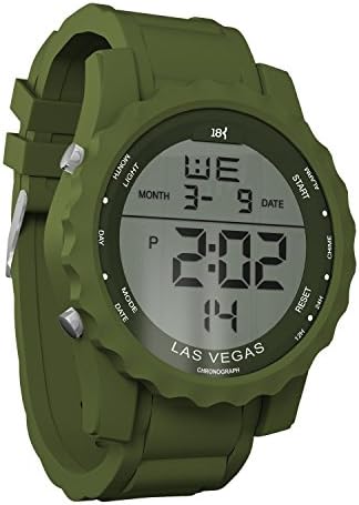 18k Watch Chronograph Mens Watch The "Las Vegas"