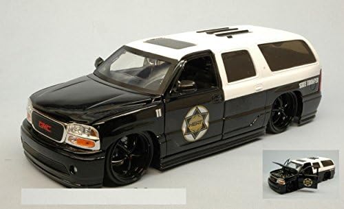 JADA TOYS JADA96367 GMC 2002 YUCON DENALI STATE TROOPER 1:24 MODELLINO DIE CAST
