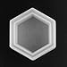 Kimnny Silicone Mold, Hexagon Flower Pot DIY Silicone Molds Garden Planter Cement Concrete Vase Soap Moulds