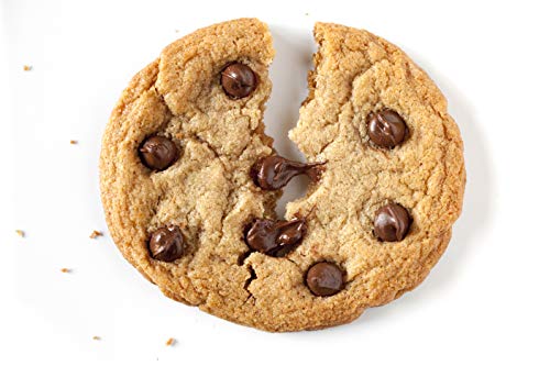 Snaxly - Keto Sugar Free Large Dark Chocolate Chips - Stevia sweetened Low Carb Baking Chips - Non GMO, Vegan, Gluten Free, No Added Sugar, Kosher, All Natural (12 oz)