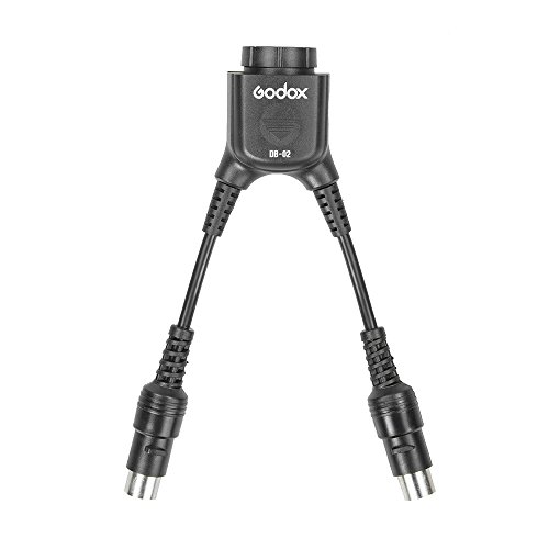 Godox DB-02 Two-in-One Y Pb820 Pb960 Battery Pack Cable Improving Recycle time