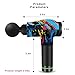 Massage Gun, Powerful Cordless Handheld Deep Tissue&Muscle Tension Relief Massager,Unique-Particular Fascia Gun with 5 Heads Adjustable 6 Speed Variation（Hip Hop Graffiti）