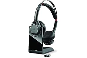 Plantronics Voyager Focus UC Bluetooth USB B825 202652-101 Headset with Active Noise Cancelling (Renewed)