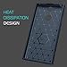 Sony Xperia XA2 Phone Case, MoKo Soft Lightweight TPU Bumper Cover Carbon Fiber Design Anti-Scratch Slim Back Panel Shock Aborsption Cellphone Shell for Sony Xperia XA2 5.2 Inch, Indigo