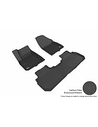 3d maxpider all weather Floor Alfombrilla Para Seleccionar Cadillac XT5 Modelos Conjunto Completo, Negro