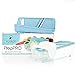 ProPrep 4-In-1 Multi-Function Mandoline Slicer, Julienne & Grater By KooKoo Kitchen - Vegetable Slice Thick & Thin Julienne Stainless Steel Blades - FDA Approved Plastic - Healthy Eating Recipes