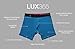 LUX365 Men's Premium Micro-Modal Boxer Briefs (3X Softer Than Cotton, 50% More Breathable)