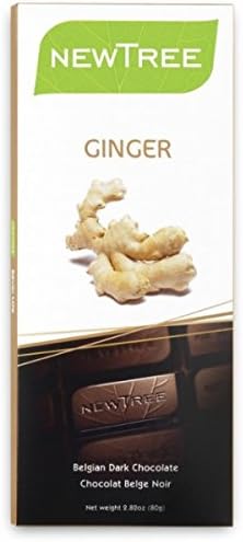 Newtree Organic Dark Chocolate Ginger Bar