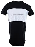 Mens Tall Long T Shirts and Hoodies with Zippers and Designs (Many Styles To Choose From)