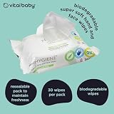 Vital Baby HYGIENCE Super Soft Hand and Face Wipes 30 Pack Fragrance Free view 4
