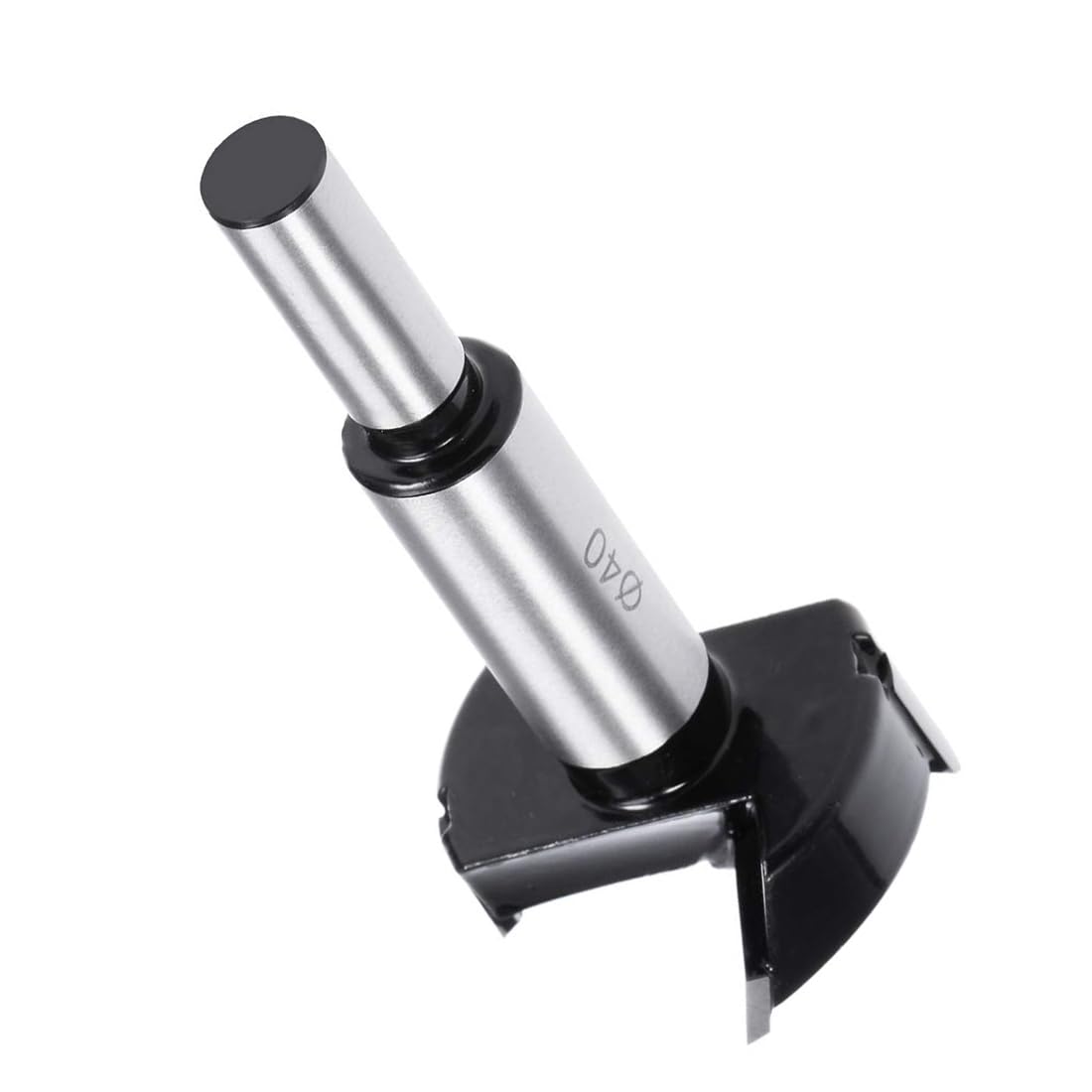 MACHSWON Forstner Drill Bits Tungsten Carbide Wood Hole Saw Opener Drill Bit 40mm Woodworking Hinge Hole Drilling Boring Bit Cutter