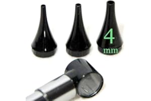 DOCTOR MOM OTOSCOPE 60 Count - Dr Mom 4 mm Disposable Otoscope Specula - Premium Quality for Dr Mom Third Generation Slimline and Original Model otoscopes ONLY