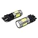 Alla Lighting Super Bright 3156 3157 T25 Newest Version 4014 54-SMD 6000K Xenon White LED Lights Bulbs for Auto Turn Signal Lights Lamp Replacement (3156 3157)