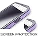 TEAM LUXURY Shockproof for iPhone 14 Case for iPhone 13 Case Rugged Anti-Scratch Protective Case Designed for iPhone 13/14 Phone Cases 6.1 Inch, (Soft Mint) (Lavender/Gray)
