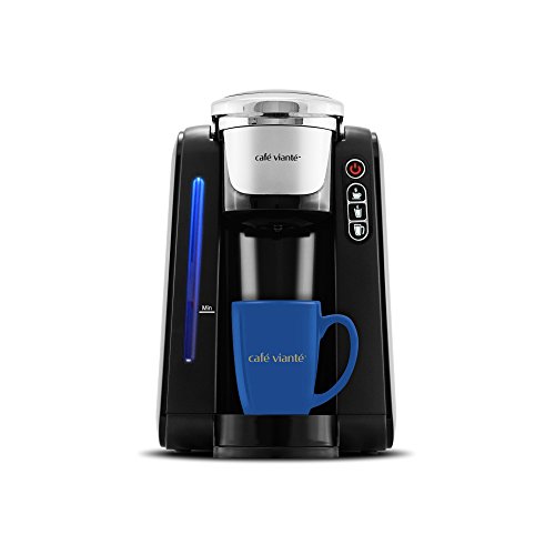 Click Here to See More Images Café Vianté Amerikana Single Serve Coffee Maker, One Cup Coffee Brewer For Keurig Pods