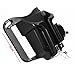 COSCOD Compatible for Sony A6000 Canon EOS 5d2 Nikon D7100 D7200 D7000 Portable DSLR Camera Holster Belt, Hard Plastic Waist Belt Quick Release Buckle Holster Fast Loading for Camera