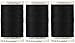 Gtermann Sew-All Thread, Black, 547 Yards (3 Pack)
