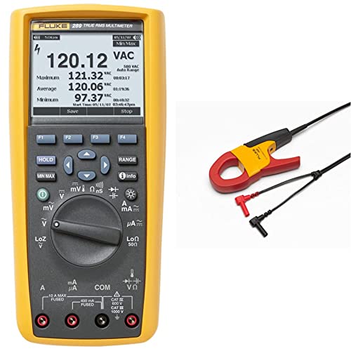 Fluke289/FVF FlukeView Forms Combo Kit & i400 400 Amp AC Current Clamp