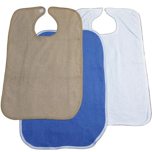 Pack of 6 Adult Terry Bibs