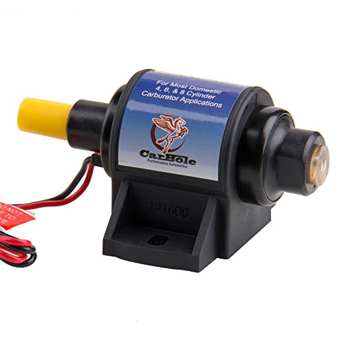 Big-Autoparts Universal Electric Gasoline External Fuel Pump Carburetor Domestic 4-7PSI 35 GPH 12V