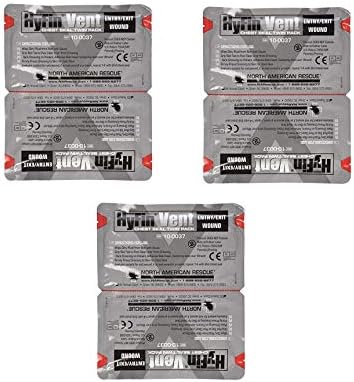 North American Rescue Hyfin Vent Chest Seal, 2 Count (3)