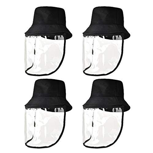 HomeDecTime 4x Outdoor Bucket Hat Anglerhut mit Gesichtsschutzschirm, Wasserdicht – Bild 5