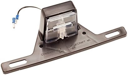 License Plate Bracket with Light