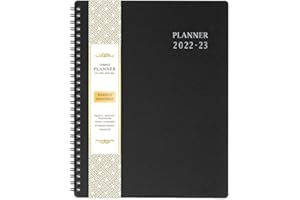 BOOQOOL 2026 Planner - Calendar Planner 2026, 8" x 10", Jan. 2026 - Dec. 2026, 2026 Planner Weekly & Monthly, Strong Twin-Wire Binding, 12 Monthly Tabs, Improving Your Time Management Skill