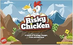 HIT POINT Risky Chicken Board Game: A Game of
