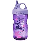 Nalgene Grip-N-Gulp Water Bottle (Purple, 12-Ounce)