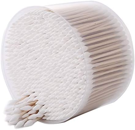 PandaHome, Multifunctional Nail Tees Cotton Tips, Premium Double Tipped Cotton Swabs for Machines: Camera, Gun, Computer, Keyboard, Calculator, Phone, lectronic Product Details (500 ct Round Box)