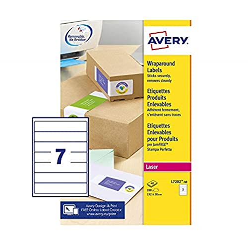 Avery Wrap-Etiketten