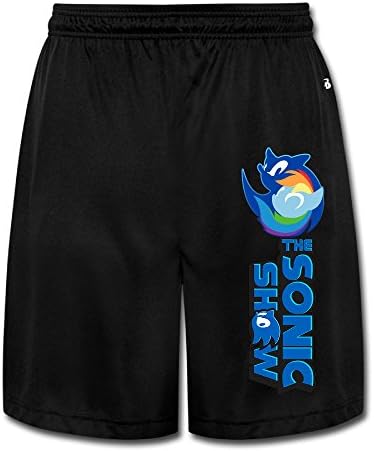 MC Men's Cute Sonic Show Performance Shorts Sweatpants X-Large