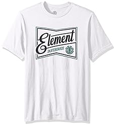 Element Men's Branded Logo T-Shirt Solid