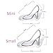 HiParty Mini & Small 3D High Heel Shoe Chocolate Mold, Polycarbonate Stiletto Heels Candy Mold Wedding Bridal Shower Favors Birthday Party Cake Decorating Tools (Set of 2)