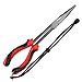 Booms Fishing F05 Straight Long Nose Fishing Pliers 11in