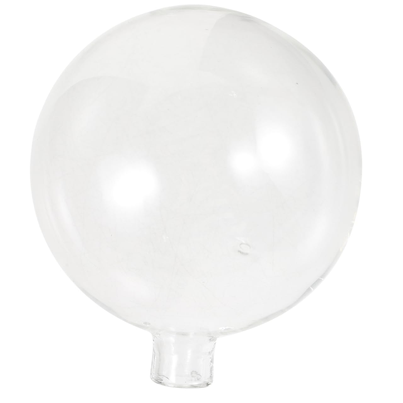 KONTONTY Multi-Head Chandelier Lamp Shade G4 Socket Clear Glass Globe Pendant Lamp Cover for Ceiling Lighting in Living Room Dining Bedroom Ambiance