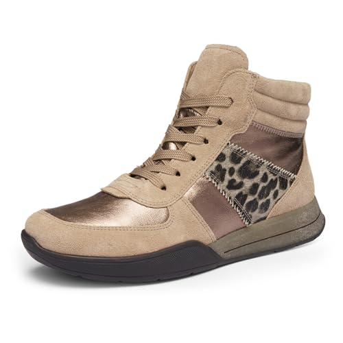 ARA Zapatillas Monza para Mujer, Cachemira, Crema, 38,5 EU Ancho, Cashmere Cream, 38.5 EU Ancho
