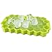 Silicone Ice Cube Tray Deeer - 37 pcs Cute Hex Shape Ice Brick Maker (Green)