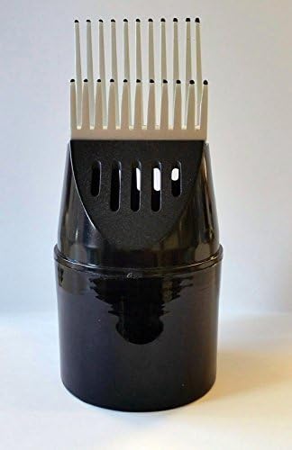 Dryer Nozzle Hairdryer Nozzle With Aluminium Hair Pik - 1 Size Fits All