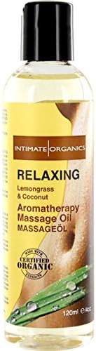 INTIMATE ORGANICS RELAXING MASSAGE OIL AROMATERAPICO