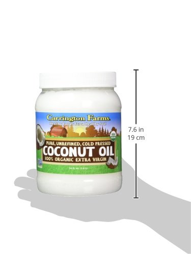 Carrington Farms Coconut Oil, 54 oz, Packaging May Vary