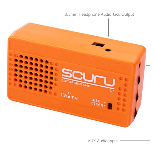 Portable Electric Guitar Mini Amp 3 Watt Built in Clear Distortion