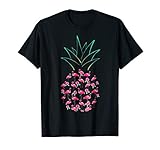 Flamingo Pink Pineapple Funny Unisex Flamingo Lover T Shirts