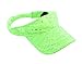 Glitter Visor-Lime