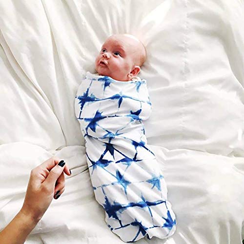 SuperiMan Hospital Swaddle Sack Hat Set,Receiving Blanket for Newborns