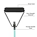 Ehugos Resistance Bands Resistance Tubes with Foam Handles, Exercise Tubes For Resistance Training, Physical Therapy, Fitness Pilates Strength Training, Home Workouts (A:Light)